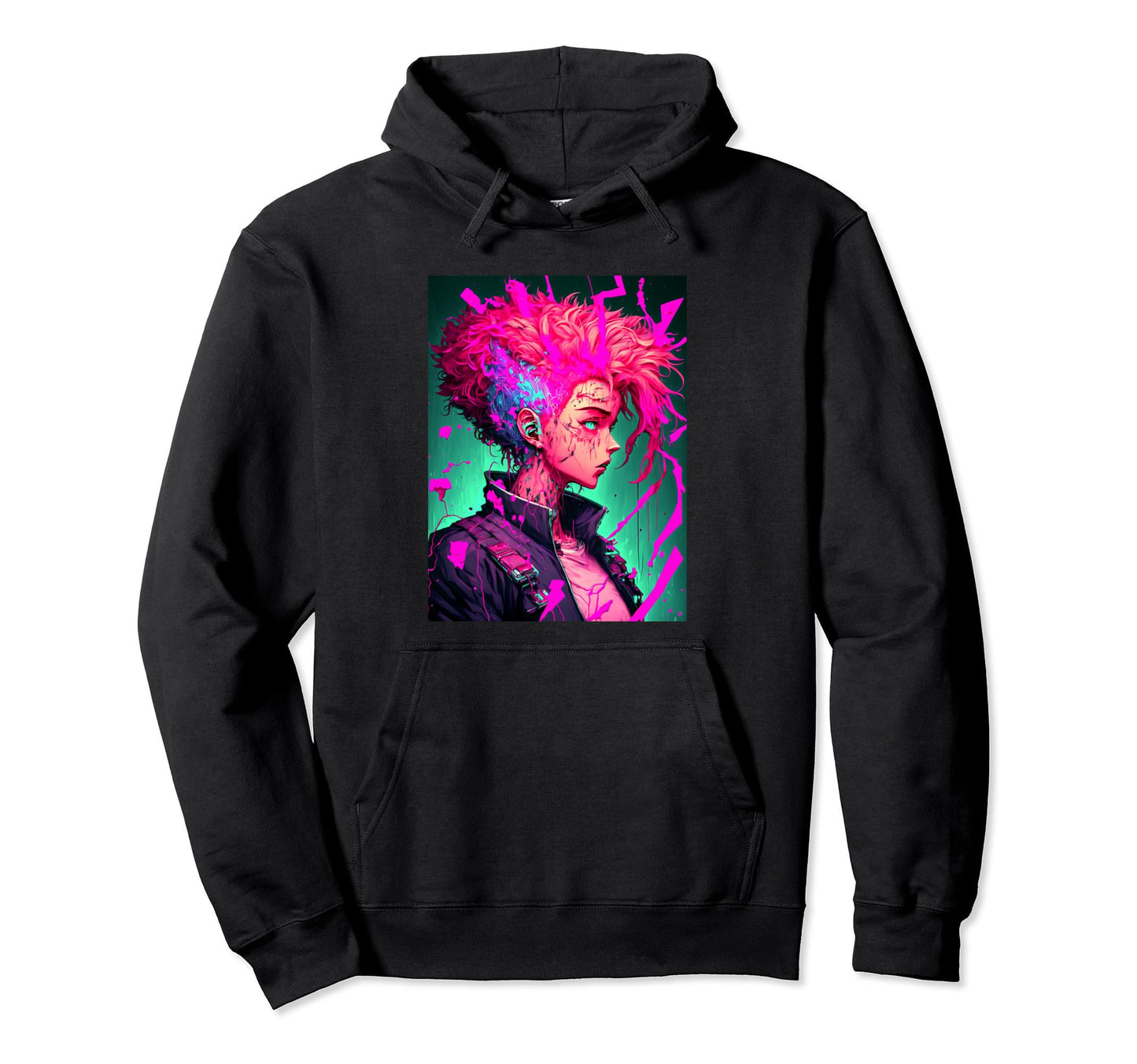 Glitchcore Japanese Vaporwave Hoodie - Casual Everyday Wear Men Women - T-Shirt, Sweatshirt, Hoodie