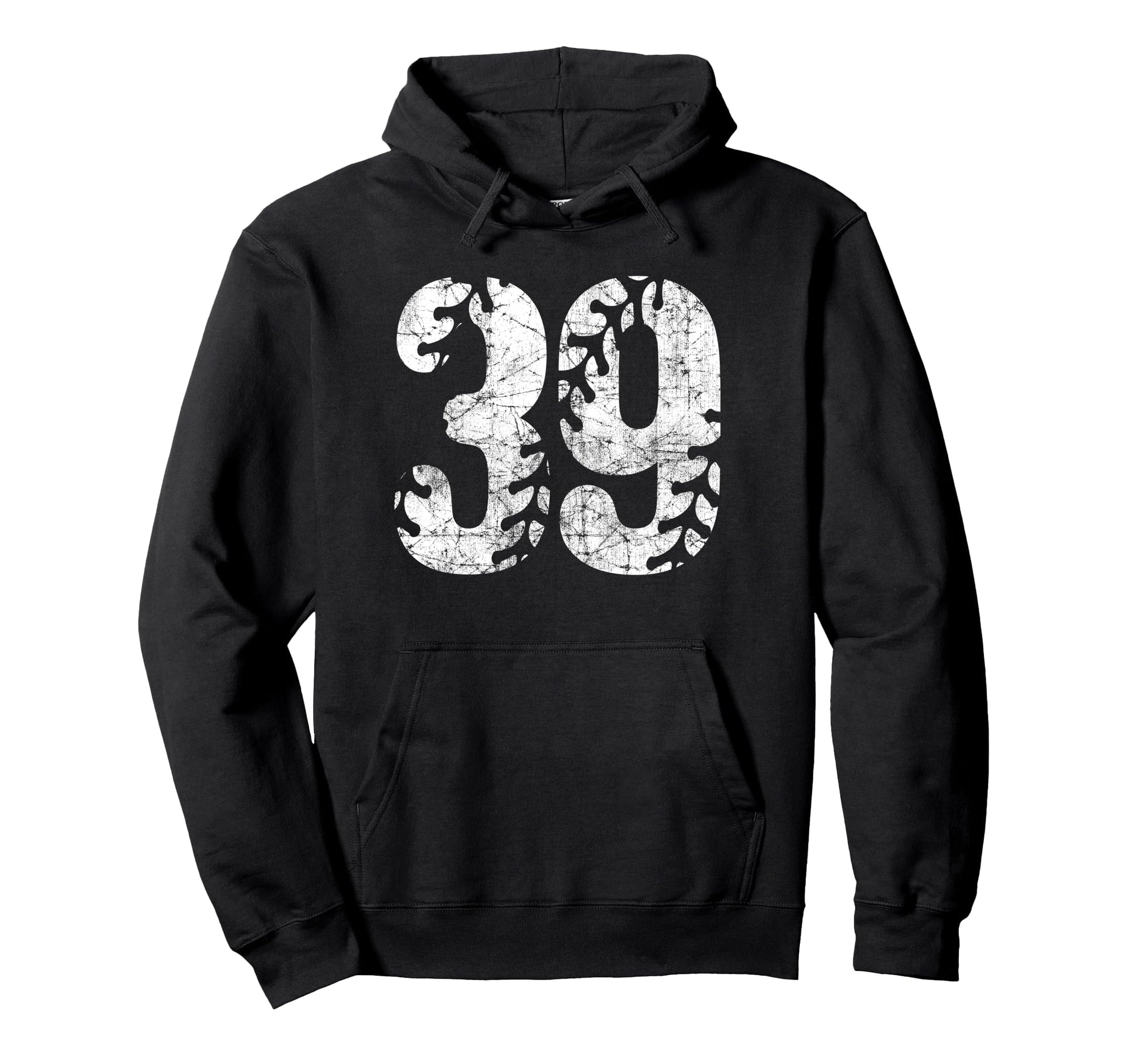 Baseball Softball Mom 39 Number 39 Hoodie - Casual Everyday Wear Unisex - T-Shirt, Sweatshirt, Hoodie