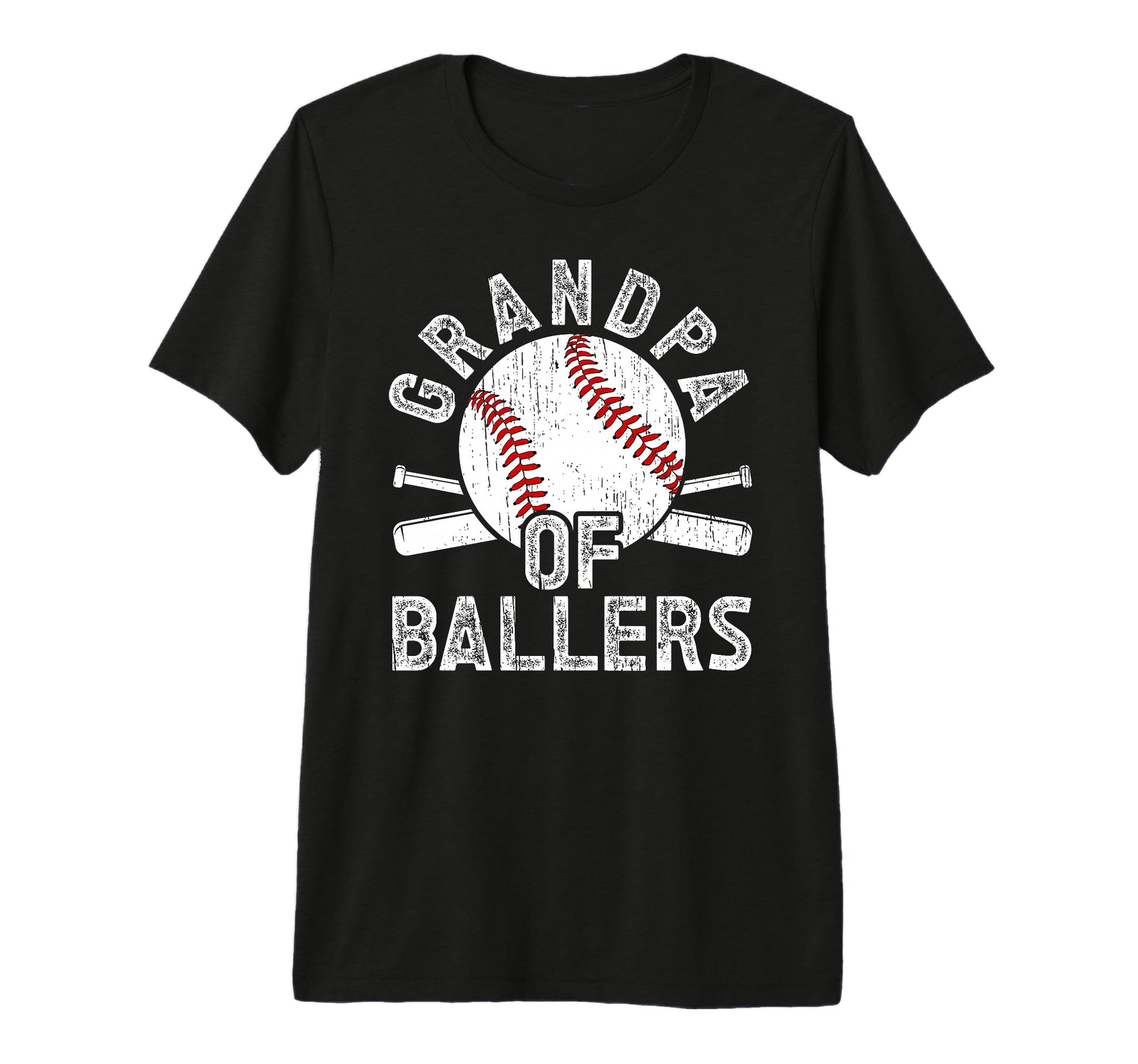 Mens Grandpa Ballers Baseball T-Shirt - Casual Everyday Wear Unisex - T-Shirt, Sweatshirt, Hoodie