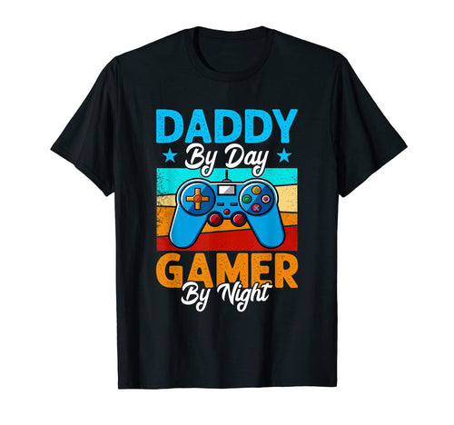 Daddy Day Gaming Night Video Games T-Shirt - Aesthetic Graphic Men Women - T-Shirt, Sweatshirt, Hoodie