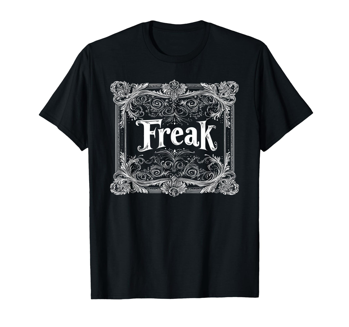 Freak Gothic Alt Grunge Hip Hop Y2K T-Shirt - Aesthetic Graphic for Adults - T-Shirt, Sweatshirt, Hoodie