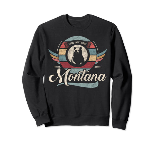 Montana State Animal Bear Lover Sweet Sweatshirt - Graphic Print Men Women - T-Shirt, Sweatshirt, Hoodie