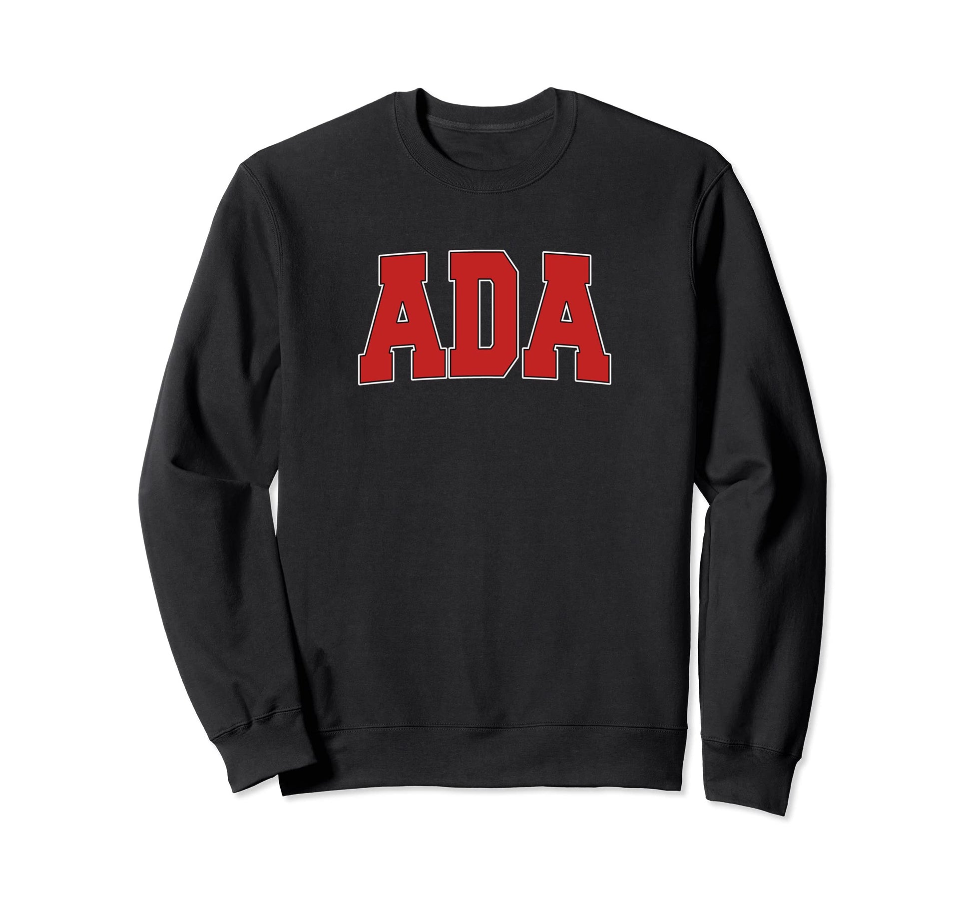 Ada Ok Oklahoma Varsity Usa Sweatshirt - Aesthetic Graphic for Adults - T-Shirt, Sweatshirt, Hoodie