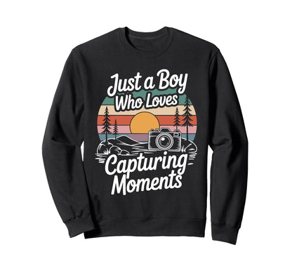 Photographer Camera Photography Sweatshirt - Novelty Apparel for Adults - T-Shirt, Sweatshirt, Hoodie