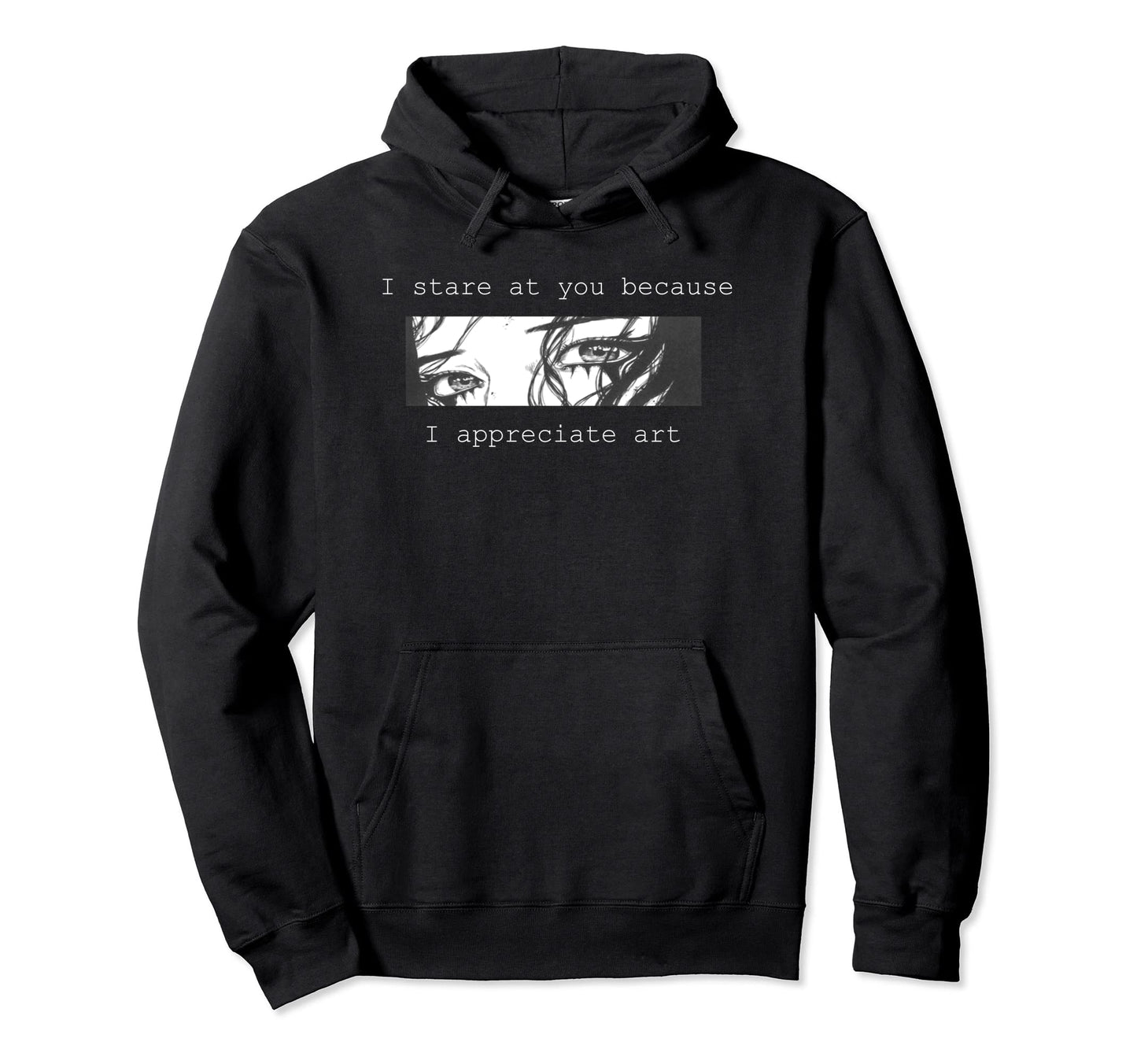 Vaporwave Aesthetic Anime I Appreciate Hoodie - Graphic Print Men Women - T-Shirt, Sweatshirt, Hoodie