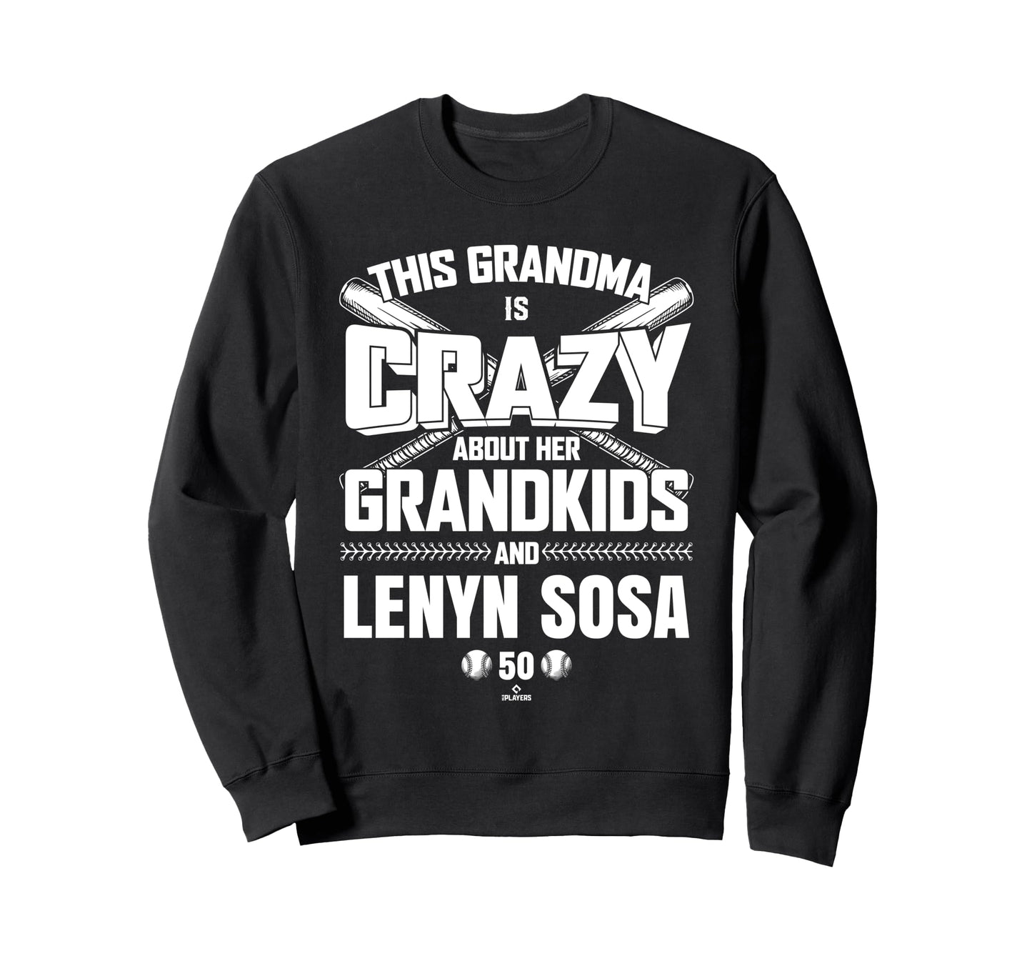 Grandma Crazy Lenyn Sosa Chicago Sweatshirt - Minimalist Print Unisex - T-Shirt, Sweatshirt, Hoodie