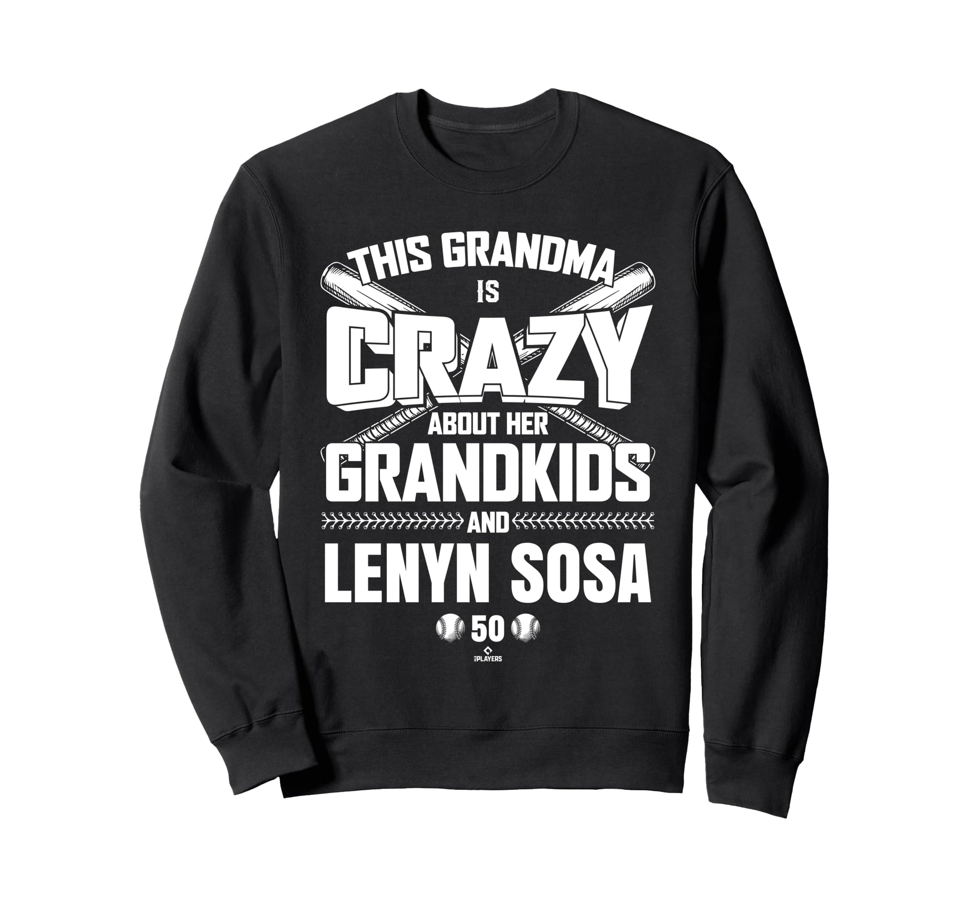 Grandma Crazy Lenyn Sosa Chicago Sweatshirt - Minimalist Print Unisex - T-Shirt, Sweatshirt, Hoodie