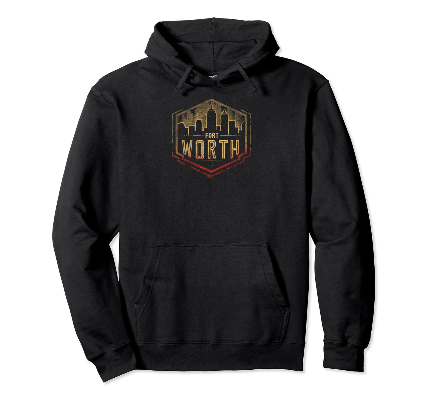 Fort Worth Grit 90S Grunge Urbandecay Hoodie - Aesthetic Graphic Men Women - T-Shirt, Sweatshirt, Hoodie