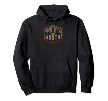 Fort Worth Grit 90S Grunge Urbandecay Hoodie - Aesthetic Graphic Men Women - T-Shirt, Sweatshirt, Hoodie