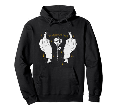 Your Two Faces Aesthetic Edgy Streetwear Hoodie - Custom Art Print Unisex - T-Shirt, Sweatshirt, Hoodie