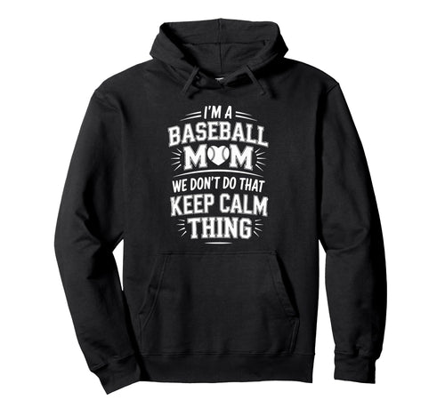 Loud And Proud Baseball Mom Sports Hoodie - Aesthetic Graphic Unisex - T-Shirt, Sweatshirt, Hoodie