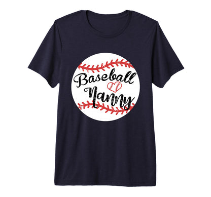 Proud Baseball Nanny Tri Blend T-Shirt - Novelty Apparel Unisex - T-Shirt, Sweatshirt, Hoodie