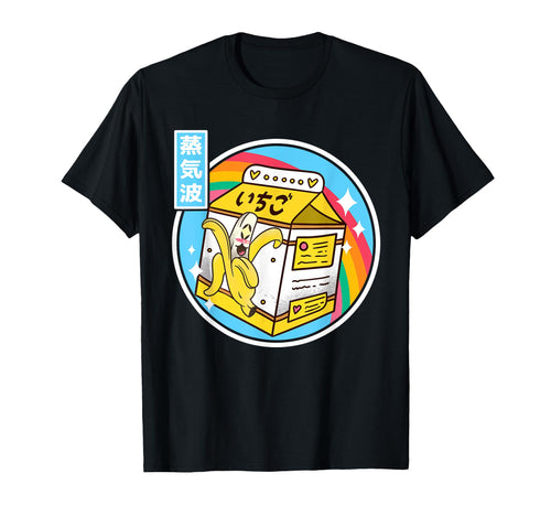 Japan Banana Milk Carton Kawaii T-Shirt - Novelty Apparel Men Women - T-Shirt, Sweatshirt, Hoodie