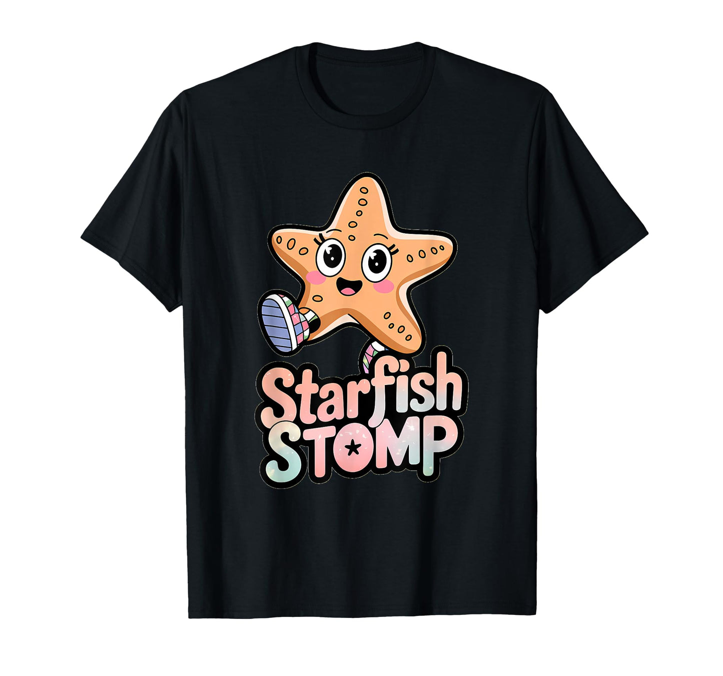 Dancing Starfish Disco Fever Kawaii T-Shirt - Aesthetic Graphic Men Women - T-Shirt, Sweatshirt, Hoodie