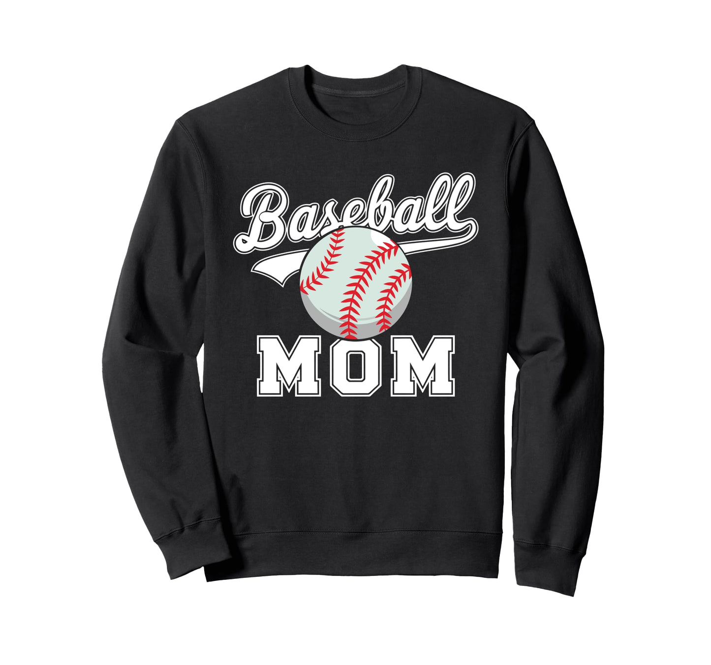 Baseball Mom Sports Love Passion Sweatshirt - Unique Graphic Men Women - T-Shirt, Sweatshirt, Hoodie