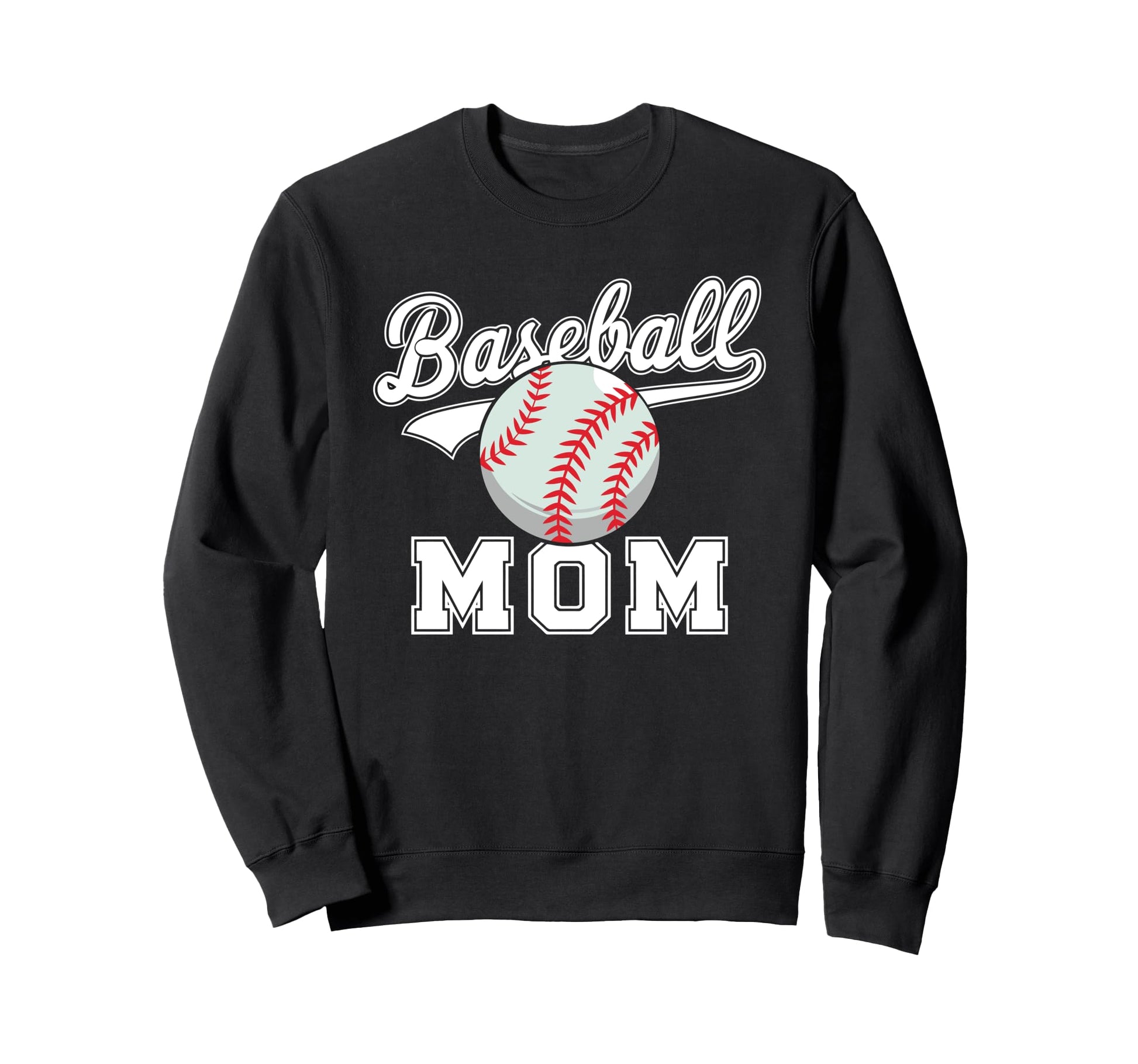 Baseball Mom Sports Love Passion Sweatshirt - Unique Graphic Men Women - T-Shirt, Sweatshirt, Hoodie