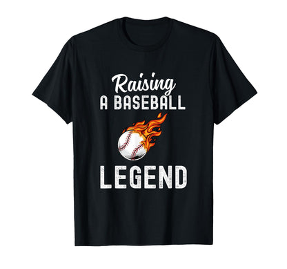 Baseball Mom Life Raising Baseball T-Shirt - Unique Graphic for Adults - T-Shirt, Sweatshirt, Hoodie