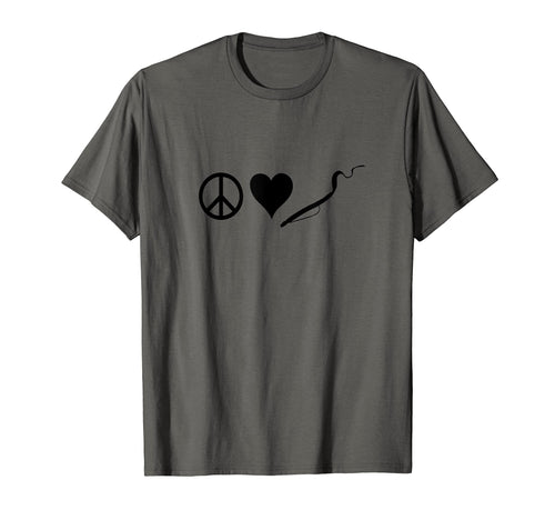 Peace Love And Texas Rig T-Shirt - Minimalist Print Unisex - T-Shirt, Sweatshirt, Hoodie