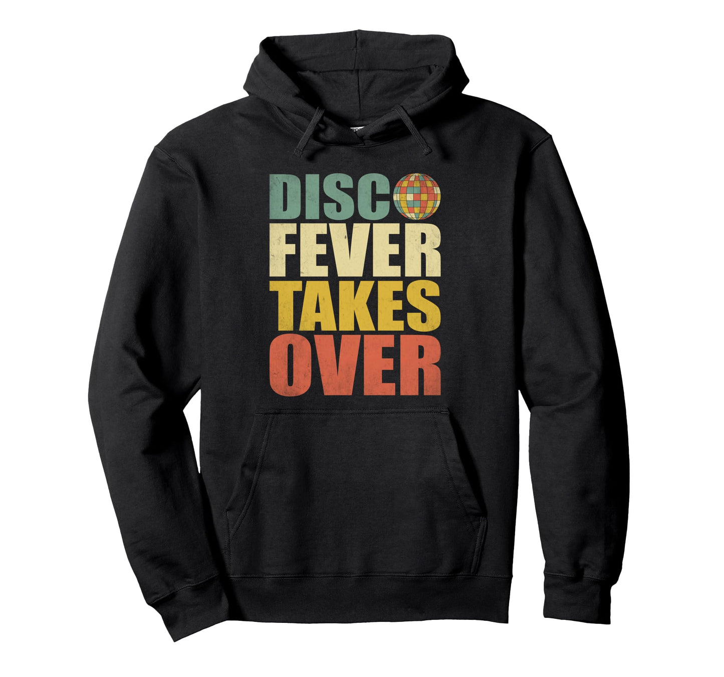 Disco Fever Takes Over 70S Dancing Hoodie - Fun Novelty Design Men Women - T-Shirt, Sweatshirt, Hoodie