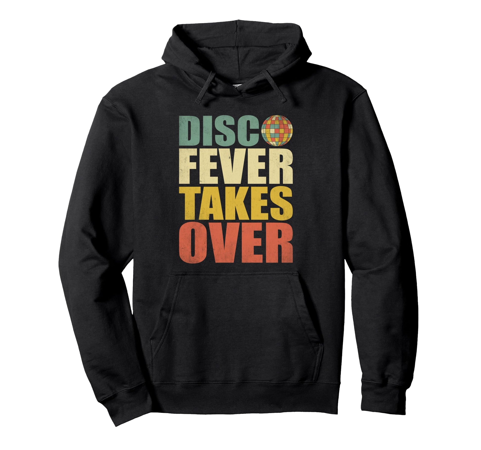 Disco Fever Takes Over 70S Dancing Hoodie - Fun Novelty Design Men Women - T-Shirt, Sweatshirt, Hoodie
