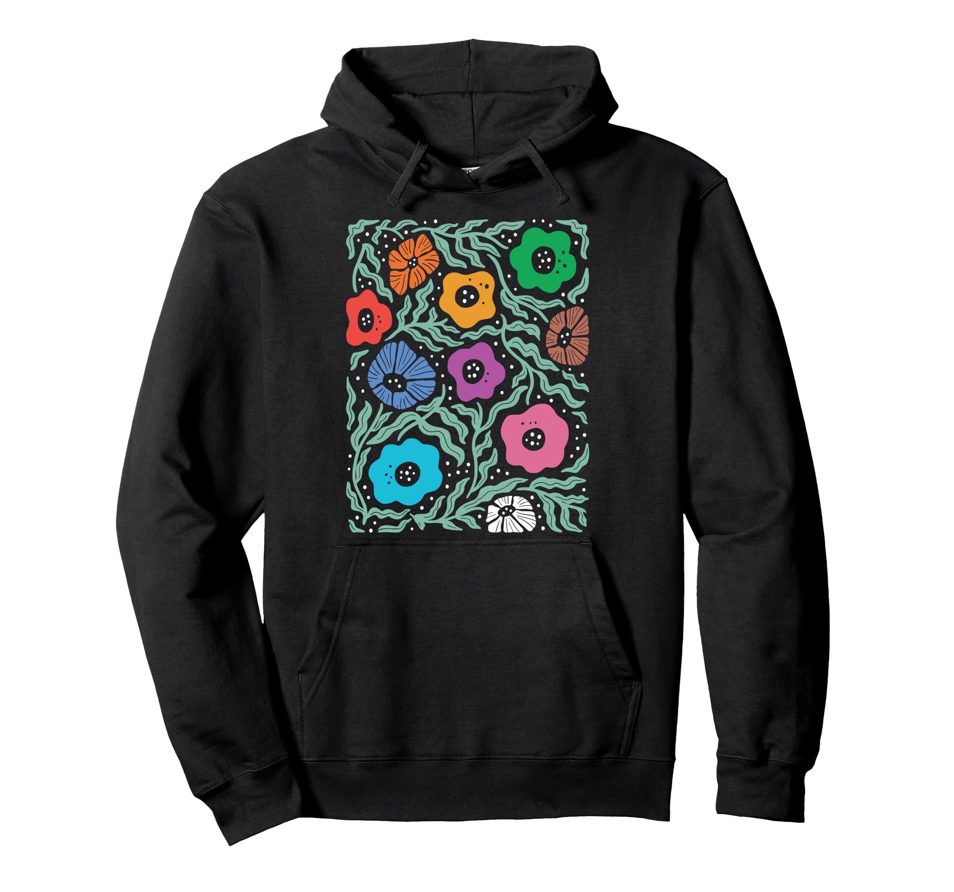 Subtle Pride Wildflower Lgbt Pride Hoodie - Casual Everyday Wear Men Women - T-Shirt, Sweatshirt, Hoodie