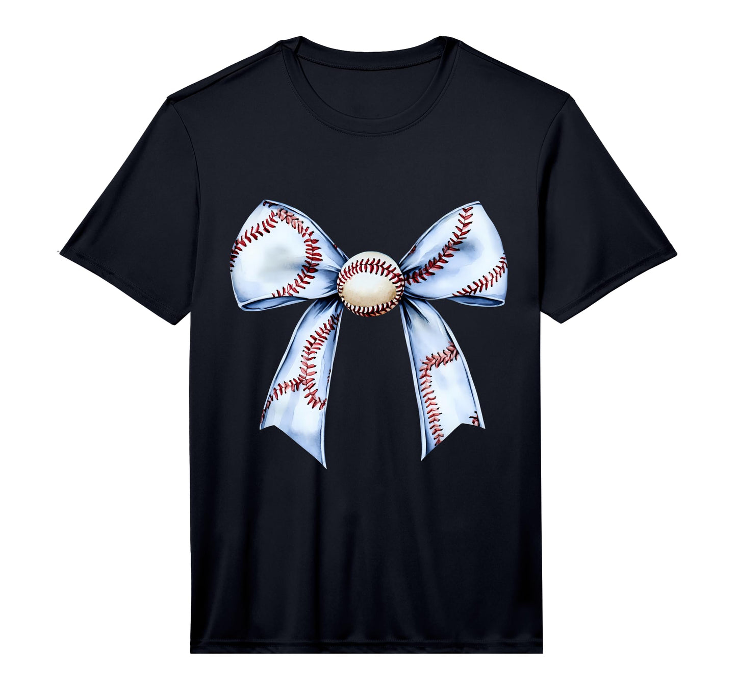Baseball Coquette Bow Baseball Mom T-Shirt - Streetwear Style Men Women - T-Shirt, Sweatshirt, Hoodie