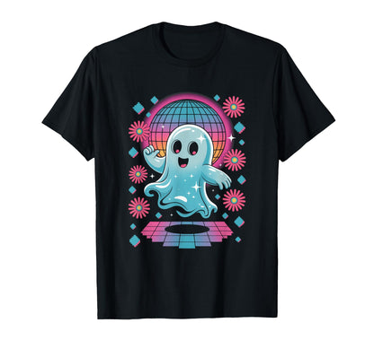 Ghost Disco Dance Vaporwave Aesthetic T-Shirt - Unique Graphic Men Women - T-Shirt, Sweatshirt, Hoodie