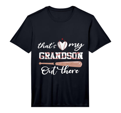 Thats My Grandson Out There Baseball T-Shirt - Custom Art Print Men Women - T-Shirt, Sweatshirt, Hoodie