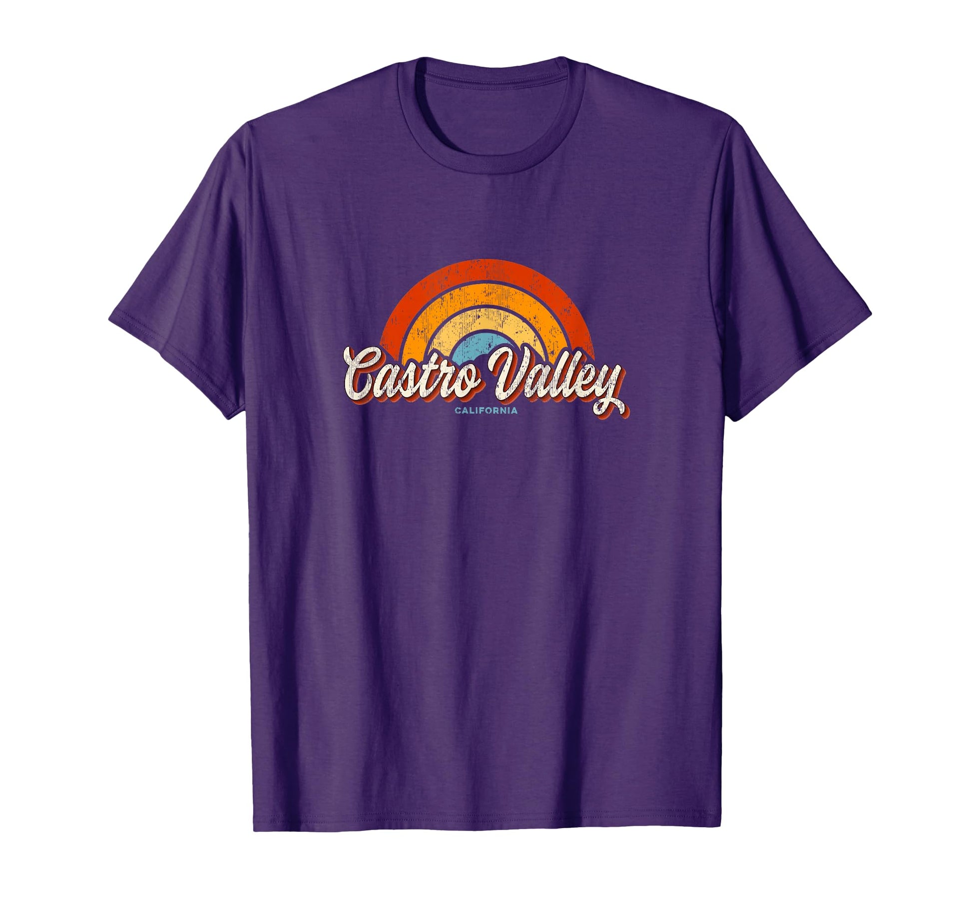 Castro Valley California Ca T-Shirt - Fun Novelty Design for Adults - T-Shirt, Sweatshirt, Hoodie