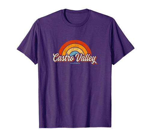 Castro Valley California Ca T-Shirt - Fun Novelty Design for Adults - T-Shirt, Sweatshirt, Hoodie
