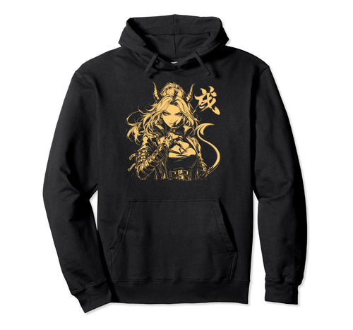 Goth Grunge Demon Anime Waifu Horror Alt Hoodie - Streetwear Style Unisex - T-Shirt, Sweatshirt, Hoodie
