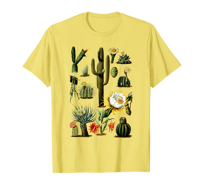 70S Boho Botany Botanical Cactus T-Shirt - Graphic Print for Adults - T-Shirt, Sweatshirt, Hoodie