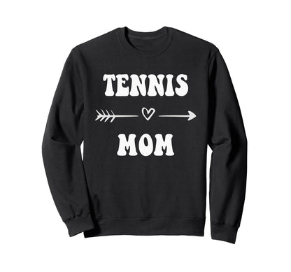 Tennis Mom Tennis Player Stylish Sweatshirt - Minimalist Print Unisex - T-Shirt, Sweatshirt, Hoodie