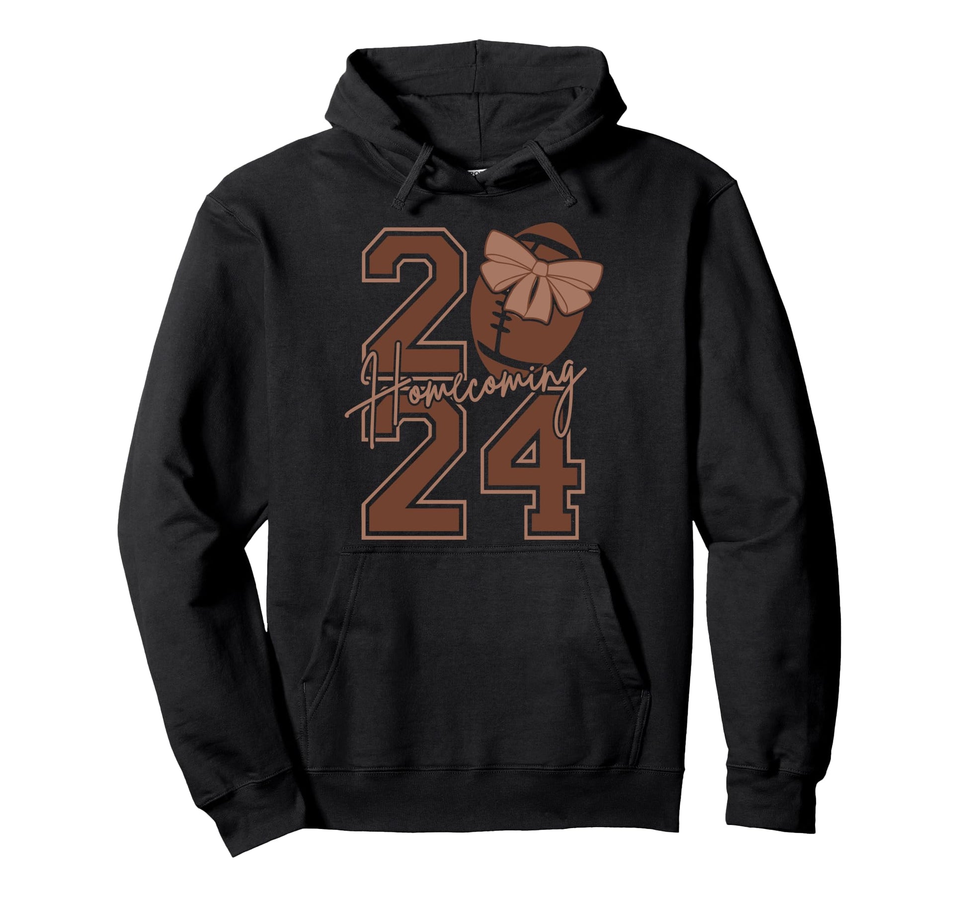 Homecoming 2024 American Football Game Day Hoodie - Graphic Print Unisex - T-Shirt, Sweatshirt, Hoodie
