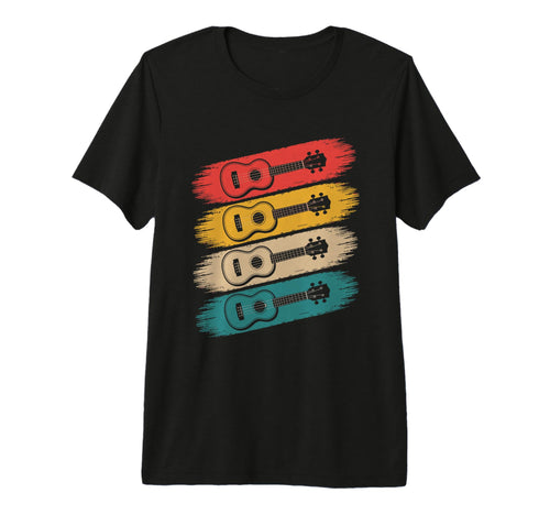 Colorful Guitar Guitar Old School T-Shirt - Aesthetic Graphic Men Women - T-Shirt, Sweatshirt, Hoodie
