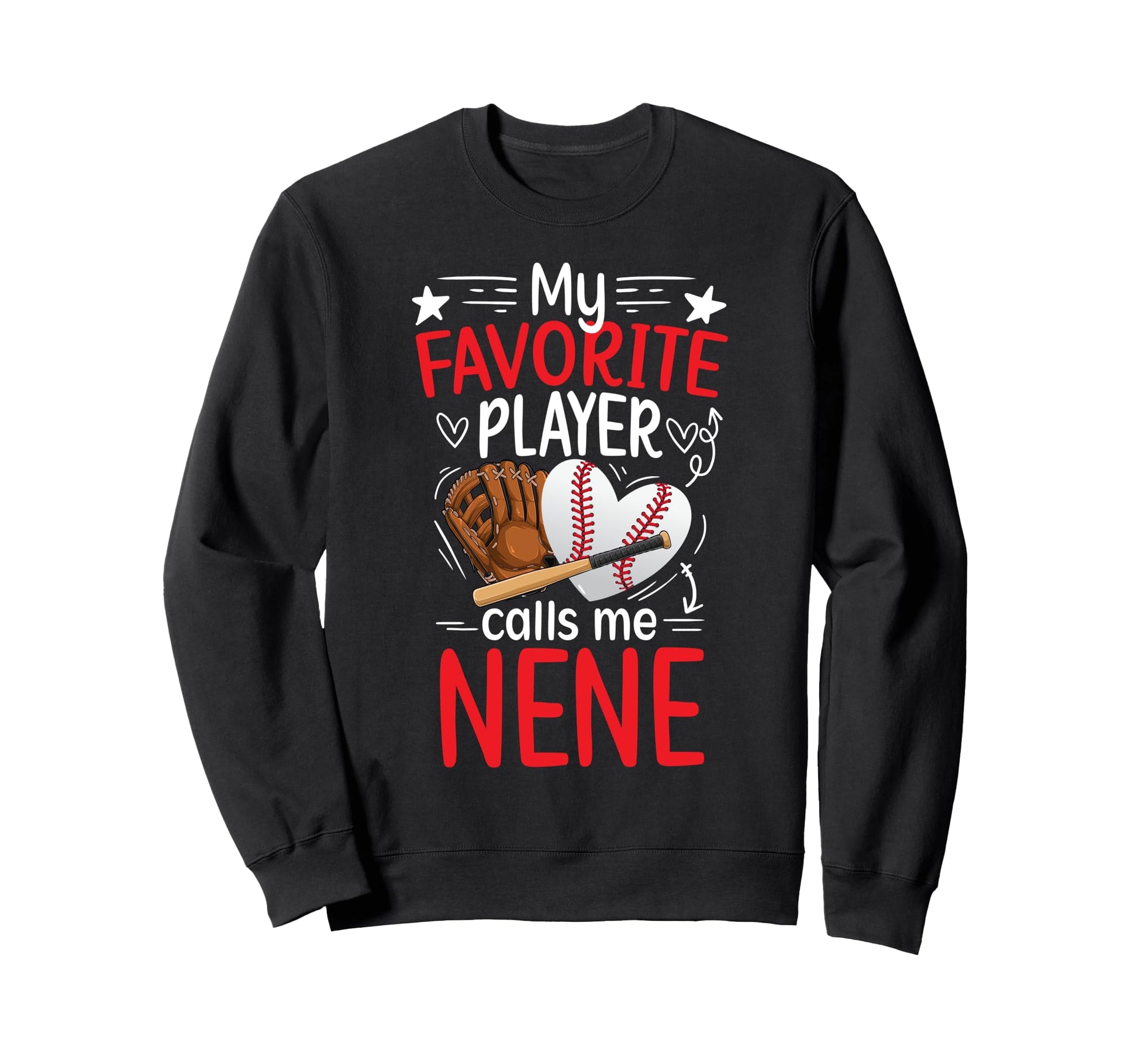 My Favorite Baseball Player Nene Sweatshirt - Unique Graphic Unisex - T-Shirt, Sweatshirt, Hoodie