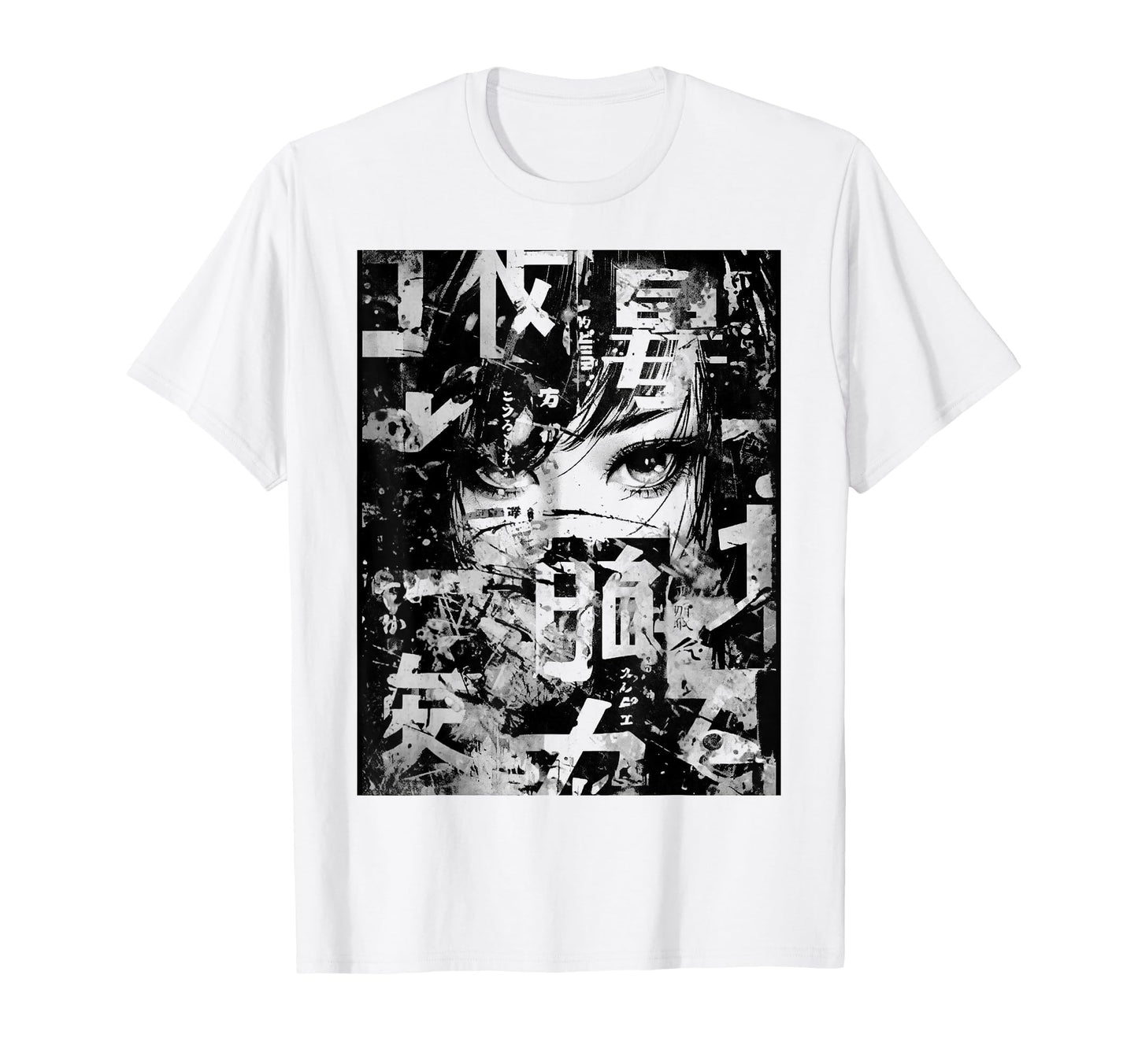80S 90S Anime Manga Grunge Alt Punk T-Shirt - Novelty Apparel for Adults - T-Shirt, Sweatshirt, Hoodie