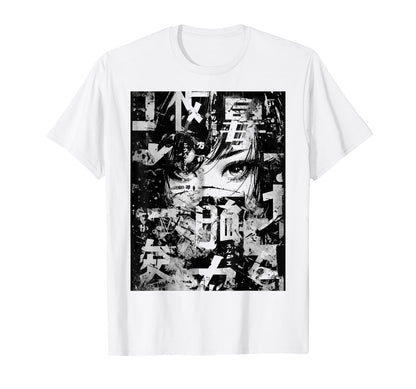 80S 90S Anime Manga Grunge Alt Punk T-Shirt - Novelty Apparel for Adults - T-Shirt, Sweatshirt, Hoodie