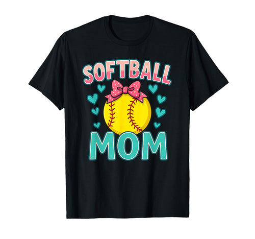Proud Softball Mom Life Love My Player T-Shirt - Streetwear Style Unisex - T-Shirt, Sweatshirt, Hoodie