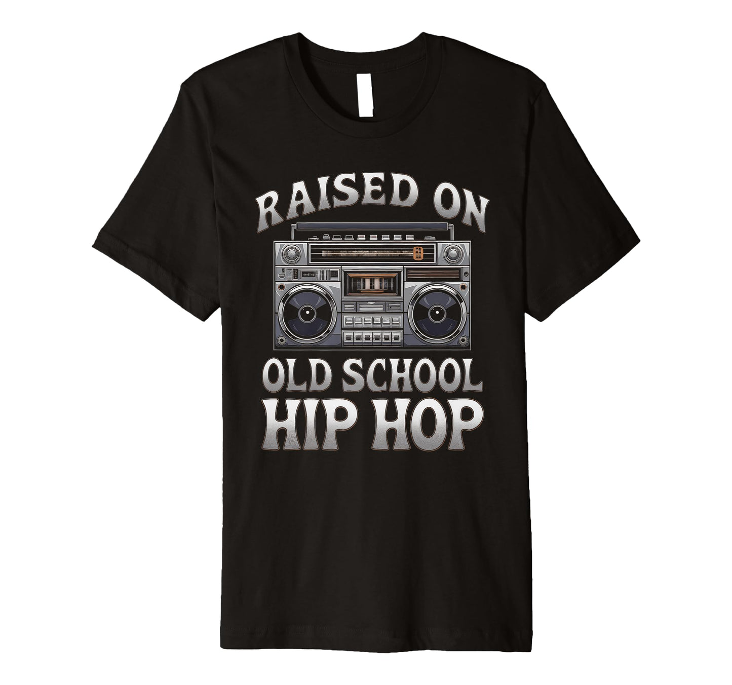 Raised Old School Graffiti Rap Hip T-Shirt - Casual Everyday Wear Unisex - T-Shirt, Sweatshirt, Hoodie