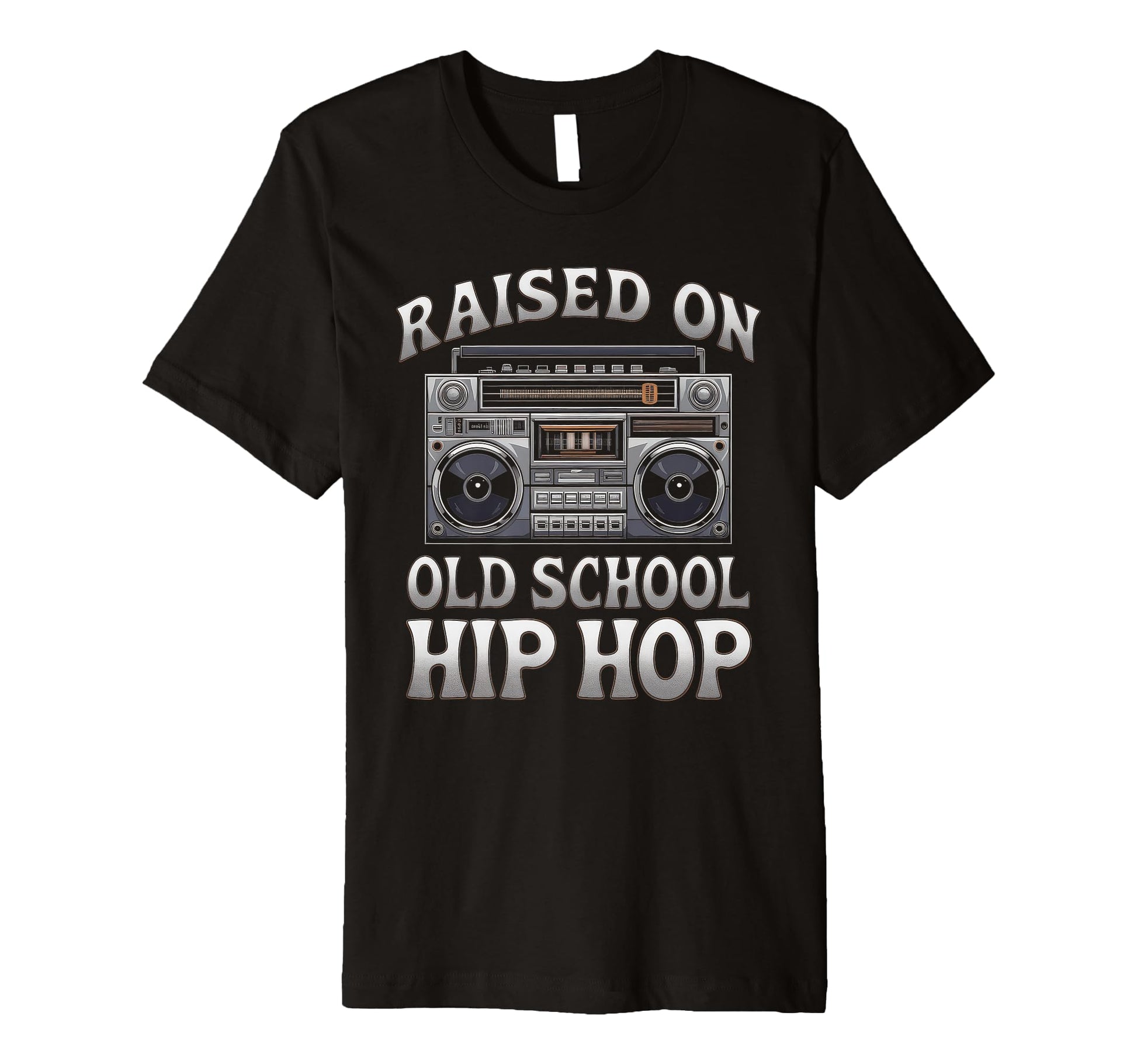 Raised Old School Graffiti Rap Hip T-Shirt - Casual Everyday Wear Unisex - T-Shirt, Sweatshirt, Hoodie