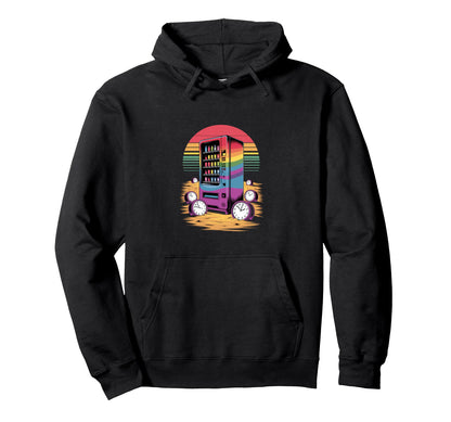 Time Snack Machine Surreal Vending Art Hoodie - Custom Art Print Men Women - T-Shirt, Sweatshirt, Hoodie