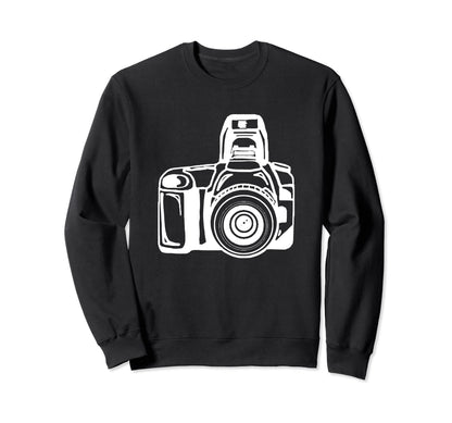 Film Camera Old Time Photo Sweatshirt - Aesthetic Graphic for Adults - T-Shirt, Sweatshirt, Hoodie