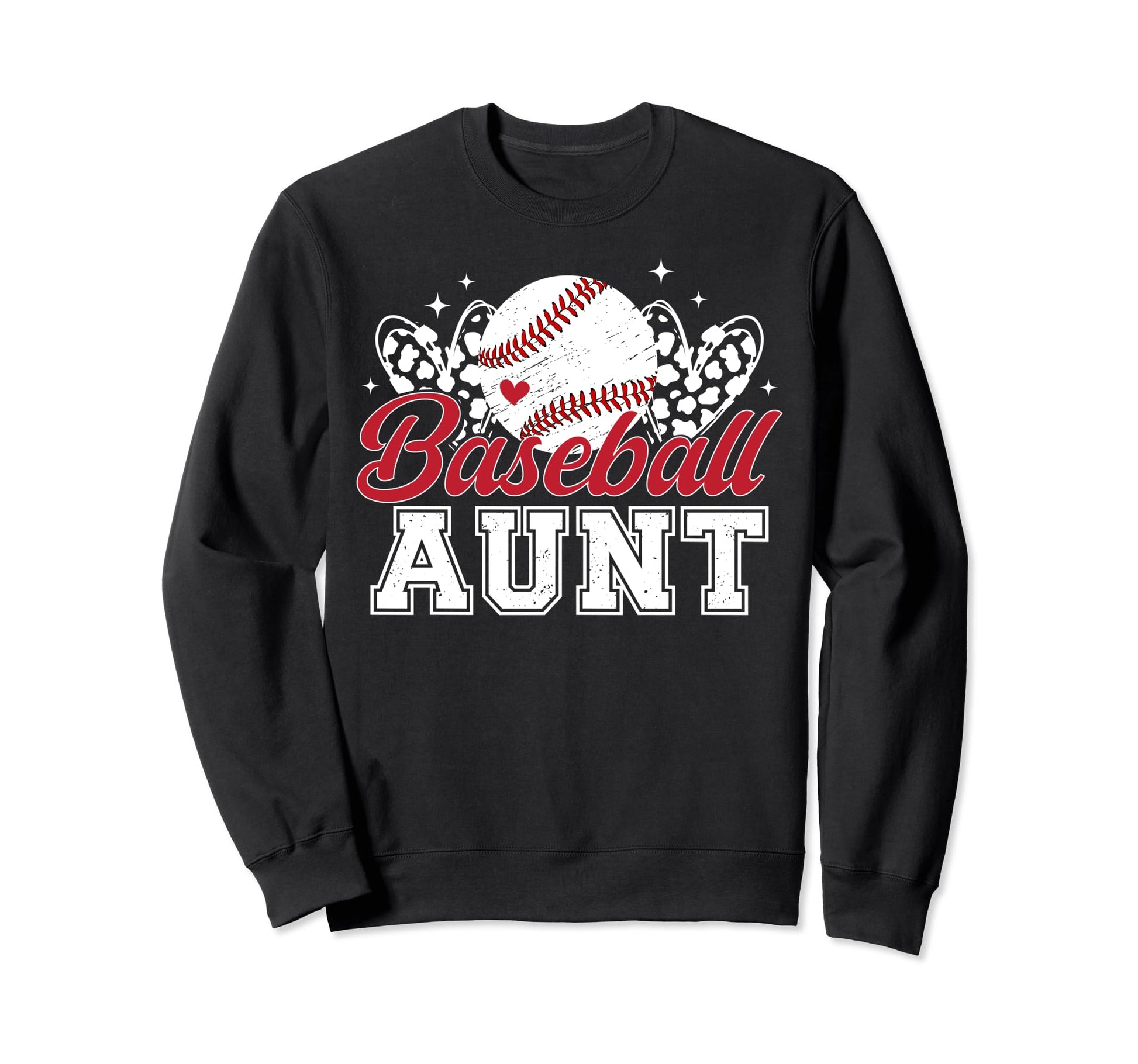 Baseball Aunt Baseball Player Aunt Sweatshirt - Trendy Graphic Men Women - T-Shirt, Sweatshirt, Hoodie