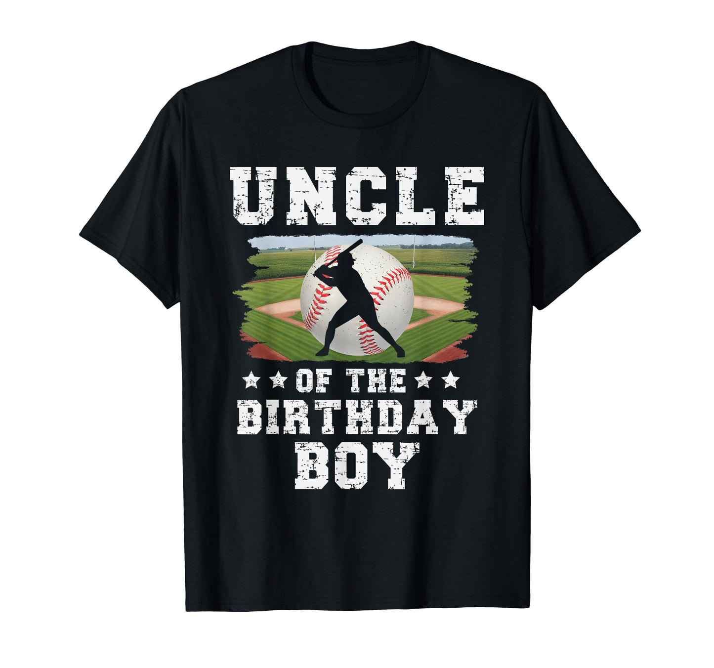 Uncle Birthday Sport Baseball Lover T-Shirt - Fun Novelty Design for Adults - T-Shirt, Sweatshirt, Hoodie