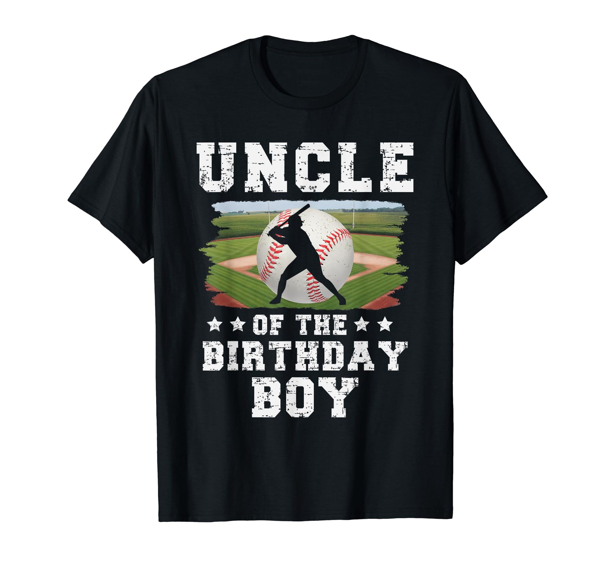 Uncle Birthday Sport Baseball Lover T-Shirt - Fun Novelty Design for Adults - T-Shirt, Sweatshirt, Hoodie