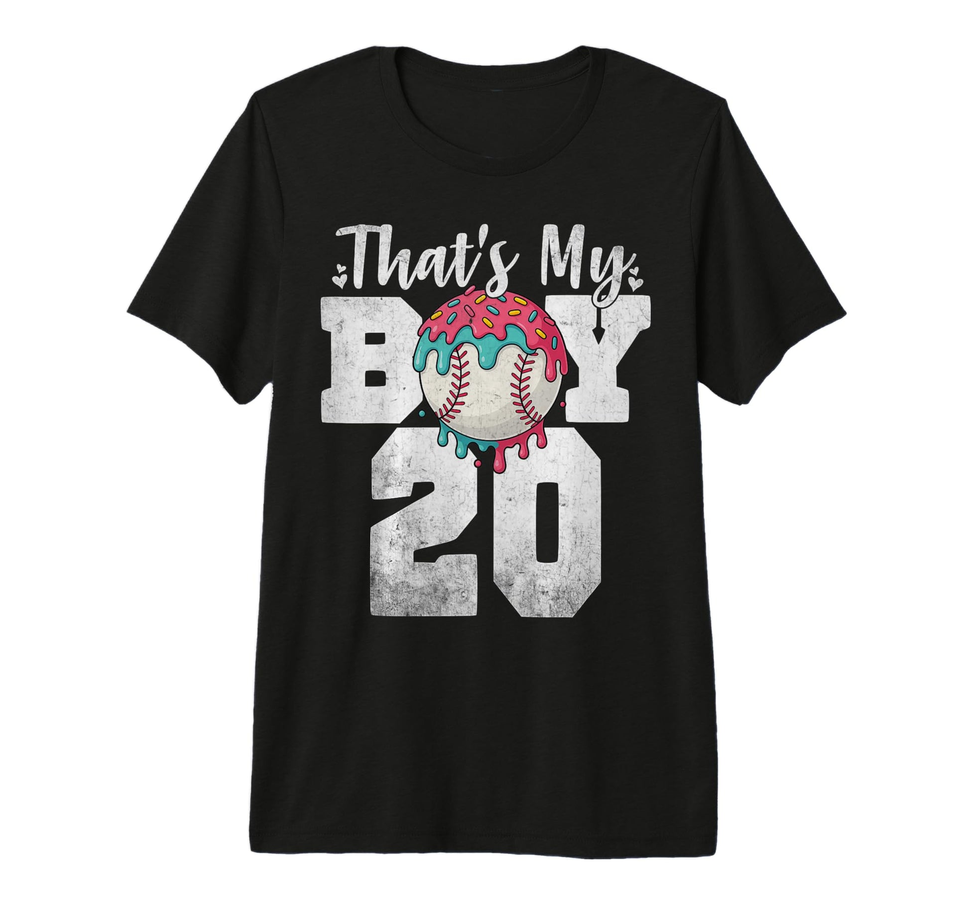 Thats My Baseball 20 Number Mom Dad T-Shirt - Aesthetic Graphic for Adults - T-Shirt, Sweatshirt, Hoodie