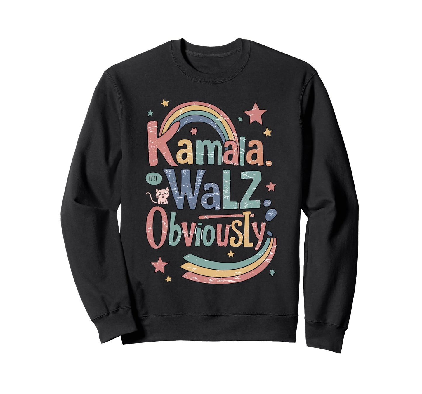 Kamala Harris Tim Walz Waltz 2024 Sweatshirt - Graphic Print Men Women - T-Shirt, Sweatshirt, Hoodie