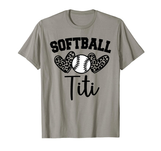 Personalized Baseball Heart Titi Baseball T-Shirt - Novelty Apparel Unisex - T-Shirt, Sweatshirt, Hoodie