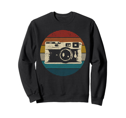 Photographer Photography Camera Sweatshirt - Minimalist Print Men Women - T-Shirt, Sweatshirt, Hoodie